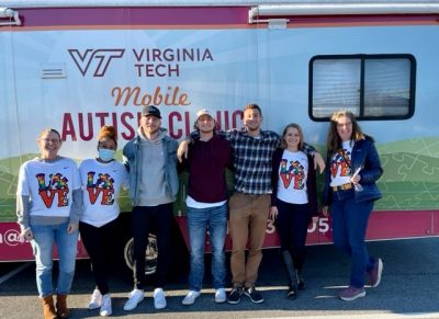The VTCAR and SAFE team at the Mobile Autism Clinic